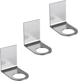 Hoek douche caddy zelfklevend roestbestendig douche rek zonder boren badkamer en keuken opbergrek blauw 2 stuks