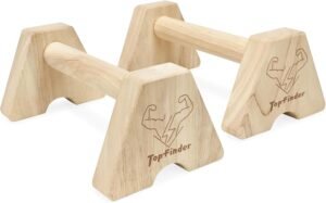 Parallettes Hout Push-up Grips – Calisthenics Handstand Grepen Opdruksteunen – Fitness Training Thuisgym – Push-up Bars
