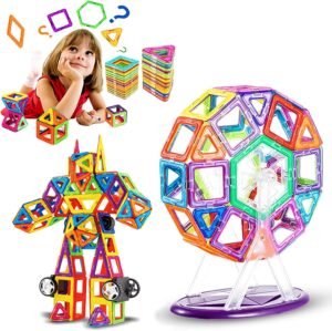 magnetische bouwset 109-delig 3d bouwblokken educatief speelgoed vanaf 3 jaar