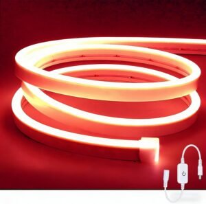 LED Strip 5m Rood – Neon LED Verlichting Flexibel 12V – IP65 Waterdicht Decoratie – Binnen en Buiten Gebruik