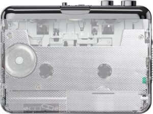 Cassette converter naar MP3 – USB cassette speler digitaliseren oude muziek – tape recorder met koptelefoon – PC aansluiting