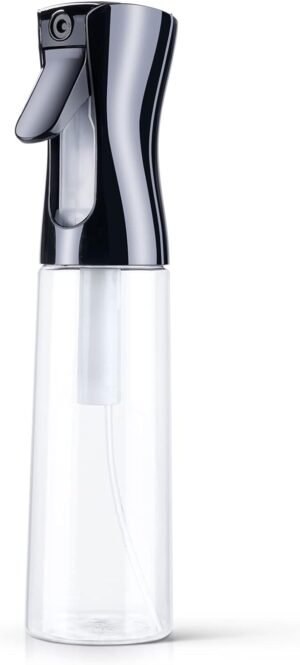 Mist verstuiver fles set voor haarverzorging en kappersgebruik, professionele sprayfles voor gelijkmatige haarbevochtiging en styling.