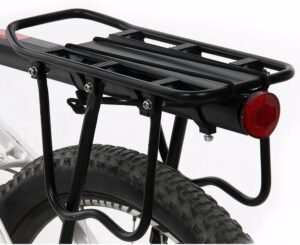 Verstelbare Fiets Achterdrager Aluminium – Fietsluggage Drager Zitbuis Cargo – Lichtgewicht en Duurzaam – Draagvermogen 10 kg Stadsfiets en MTB