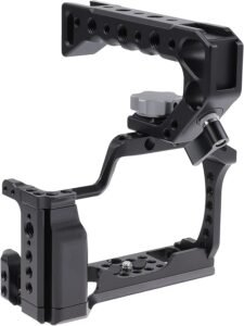 Camera cage met handgreep top grip kit – vlogging camera rig – aluminium legering quick release Arca-Swiss plaat – Canon EOS M50 Mark II M50 M5