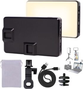 Selfie lamp 120 LED – Oplaadbare videolamp voor telefoon en camera – Streaming en fotografie verlichting – 3000mAh batterij