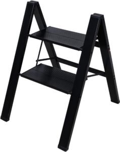 Huishoudtrap Lichtgewicht – Compacte Trapladder voor Binnengebruik en Plantenverzorging – Draagbare Stepladder – Antislip Treden
