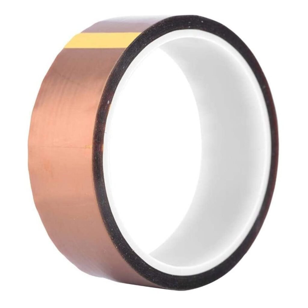 Hittebestendige tape 30mm x 33m voor afdichten, solderen en poedercoating - zelfklevend sterk - bestand tot 280°C SEO tape