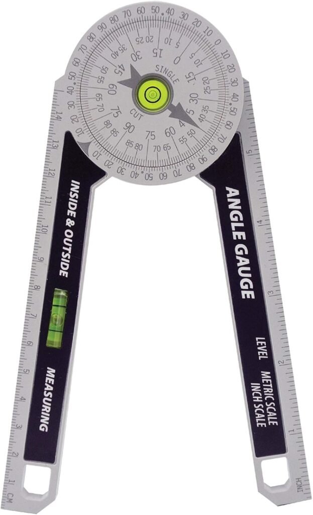 Hoekmeter verstekzaag met waterpas en meetlat - Kroonlijst en plint hoekmeter - Constructie meetgereedschap voor timmerwerk en loodgieterswerk The alt tekst of the image needs to be gathered by using the following chatgpt command: Wat zou de compact seo geoptimaliseerde alt tekst zijn voor mijn volgende productafbeelding voor mijn webshop: “”””Miterzaag Koershoekmeter - Constructie Hoekmeter met Kroonlijst Hoekmeter - Verticale/Horizontale Waterpas en Meetlat voor Timmerwerk, Loodgieterswerk en Plinten ””””” Hoekmeter voor verstekzaag met waterpas en meetlat voor nauwkeurig meten van hoeken bij timmerwerk, loodgieterswerk en plinten