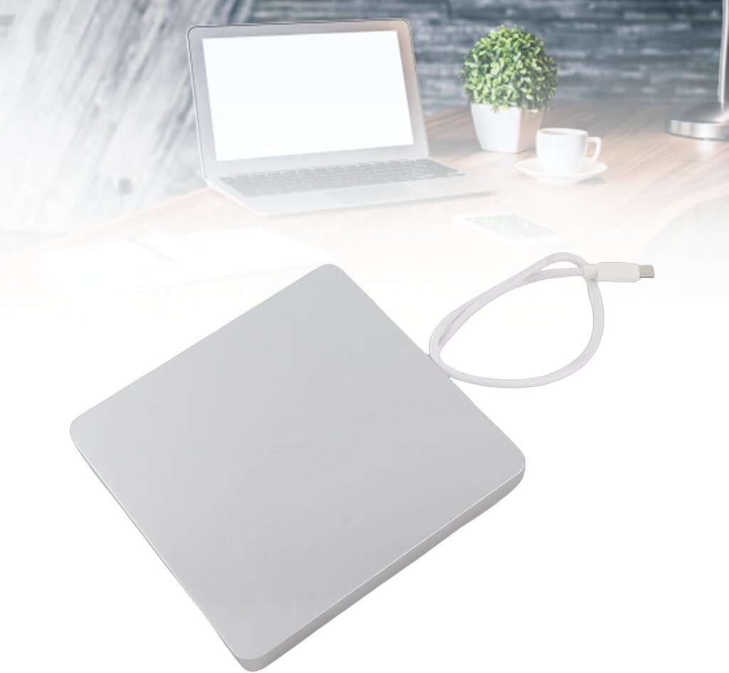 Externe DVD Brander USB 3.1 - CD/DVD Lezer en Schrijver - Stille Optische Drive voor Laptop en PC - 24x CD 8x DVD