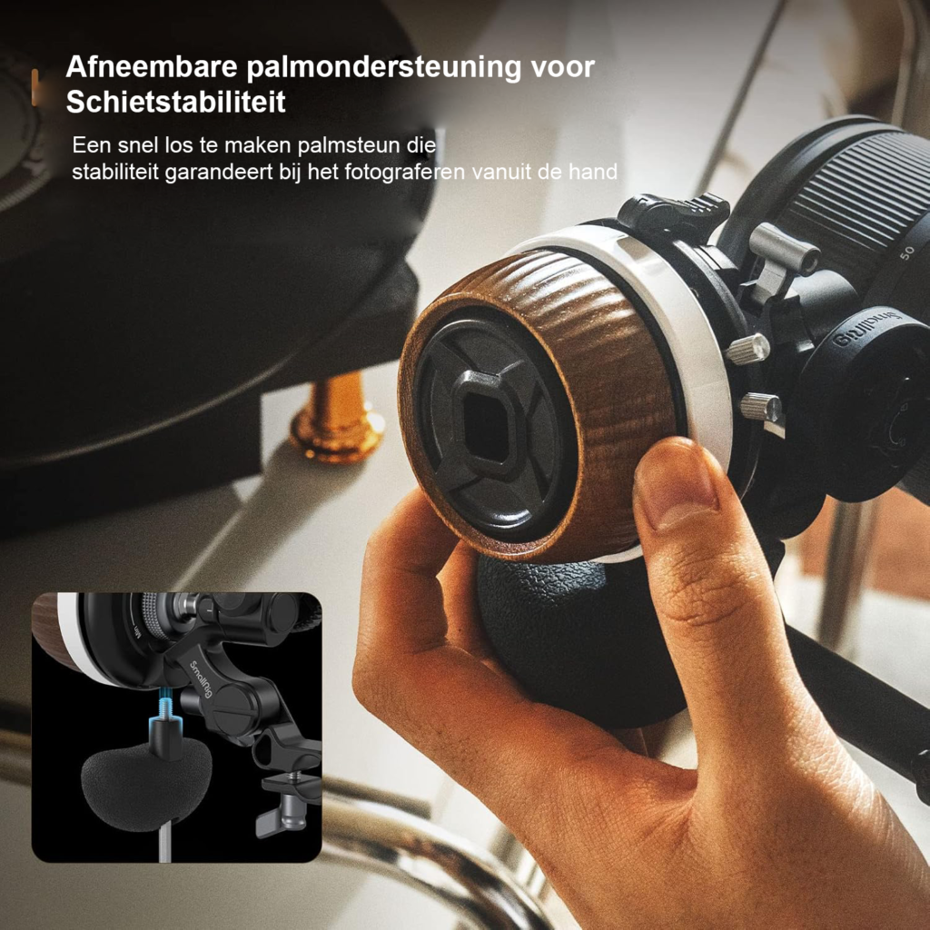 Follow focus systeem voor DSLR en mirrorless - Lens zoom en focus controle - A/B stops positionering - soepele focusregeling