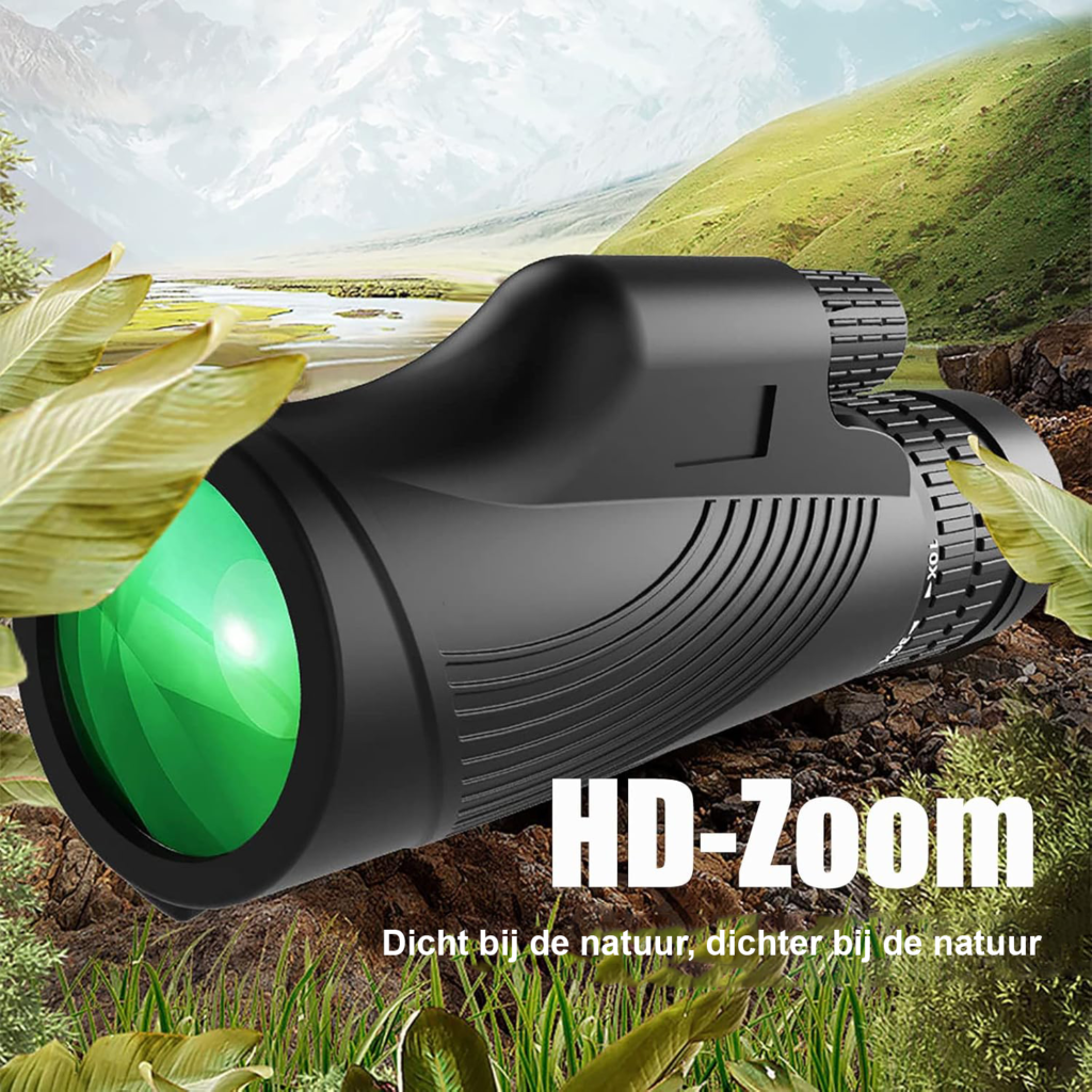 Monoculair 10-30x zoom telescoop BAK4 FMC verrekijker met statief en houder voor helder zicht bij weinig licht outdoor sport en concerten