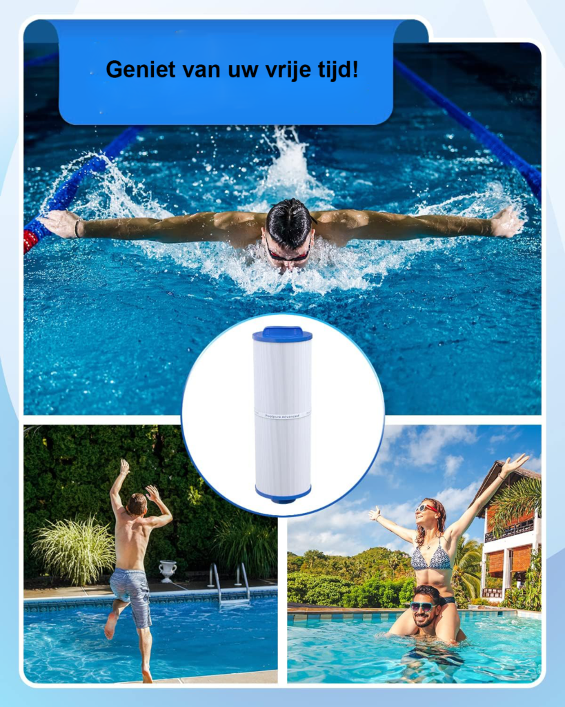 Spa filter vervangingscartridge 25 sqft set van 2 voor hot tub en jacuzzi compatibel met PRB25 IN C-4326 FC-2375 filterpatronen