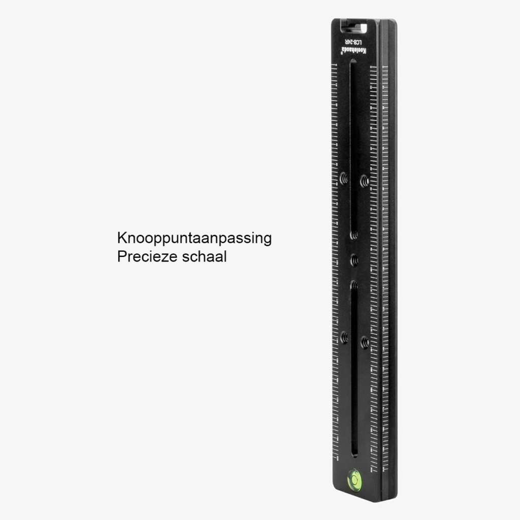 240mm Quick Release Plaat voor Camera Statiefkop met Dubbele Dovetail Sliding Rail en Arca Swiss Compatibiliteit