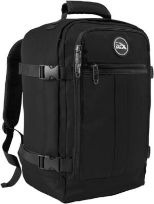Reistas Ryanair handbagage 40x20x25 cm van gerecycled RPET polyester, lichtgewicht 20L rugzak voor cabinebagage en vliegreizen