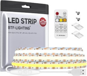 Neon LED Strip 5M RGB – Flexibele LED Verlichting met App Control en Bluetooth Afstandsbediening – Waterdichte Sfeerverlichting voor Slaapkamer en Decoratie – Inclusief Voeding