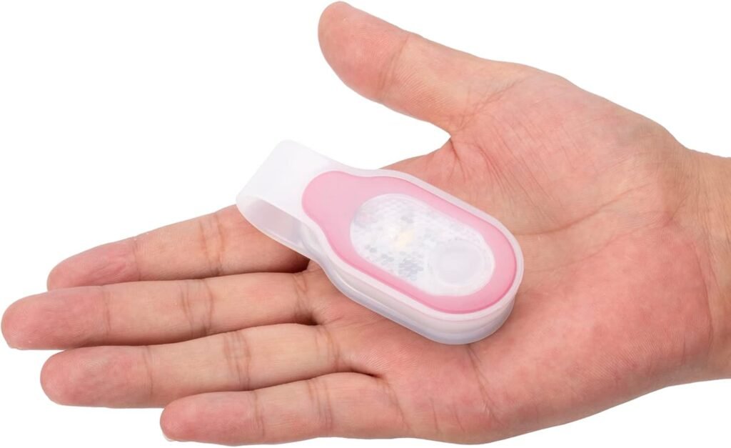 USB oplaadbare clip-on zaklamp met magneet, 3 lichtmodi en sleutelhangerlampje voor nachtverlichting en onderweg gebruik