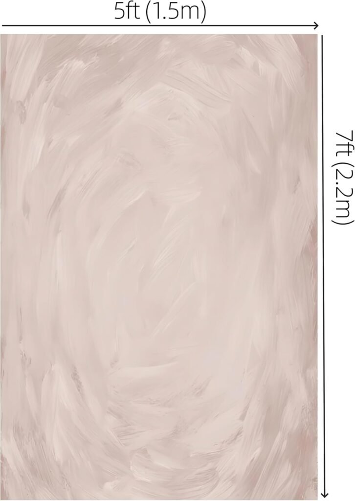 Beige fotobehang fotografie achtergrond 1,5 x 2,2 m voor baby en newborn fotoshoot studio backdrop
