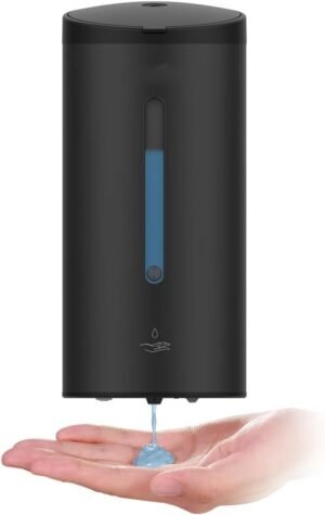 Automatische Zeepdispenser voor Wandmontage - Contactloze Vloeistofdispenser voor Zeep en Handdesinfectie - Roestvrijstaal - 800 ml