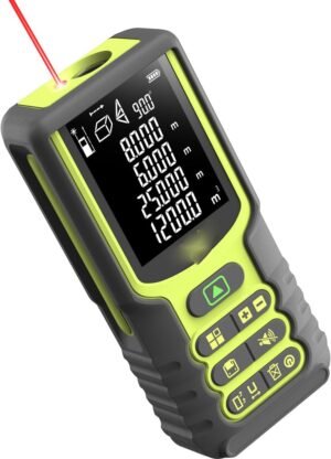 Laser afstandsmeter 100m met hoeksensor en LCD display