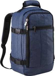 Reistas 40x20x25 cm – Kabinetas Handbagage voor Reizen – 20L Lichtgewicht Travel Tas van Gerecycled RPET Polyester – Ryanair Formaat
