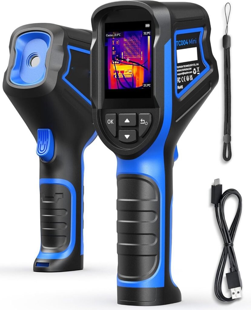 Mini warmtebeeldcamera 240 x 240 IR resolutie voor thermische inspecties en temperatuurmeting