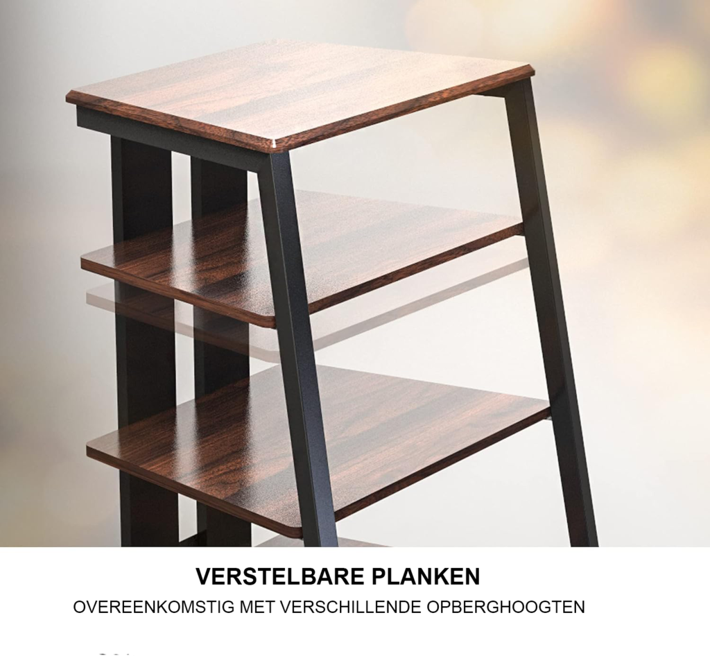Draagbare CD Speler met Speakers - HiFi Stereo Muziekspeler - Retro Houten CD Speler met Bluetooth - FM Radio USB AUX Type-C en Afstandsbediening