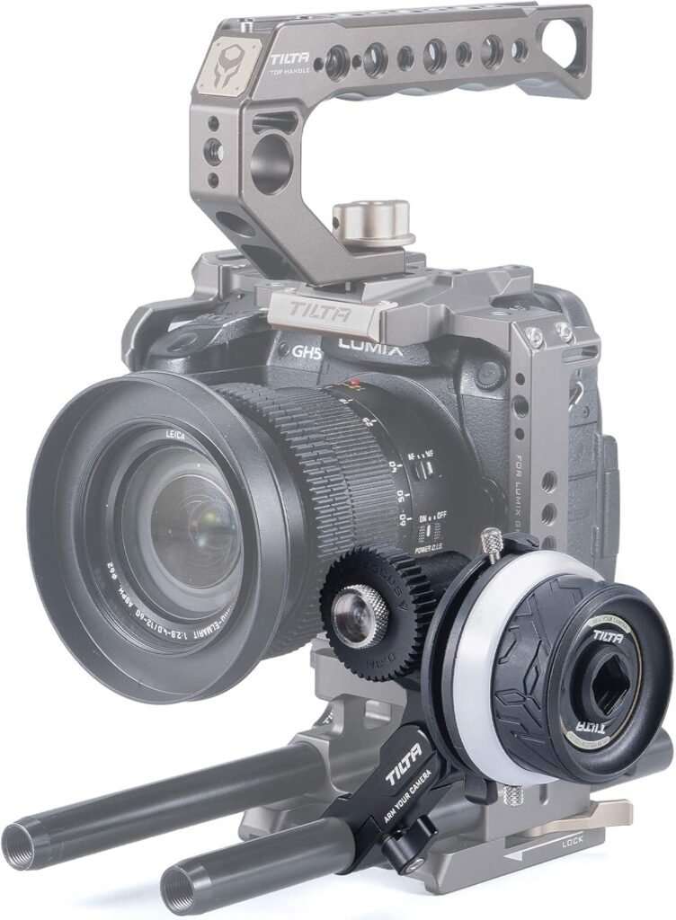 Mini follow focus systeem met lens zoom controller voor DSLR camera's