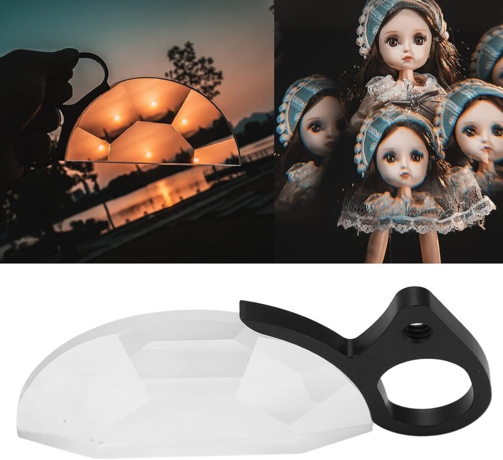 Kaleidoscoop filter 79mm met optisch glas prisma lens voor DSLR camera fotografie effecten