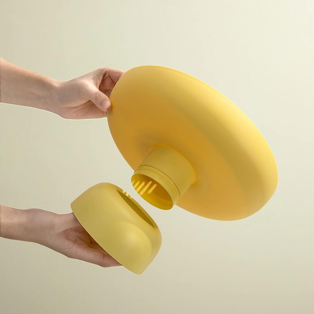 Witte kunststof fruitmand van 26,5 cm voor keuken, eettafel en snacks opslag