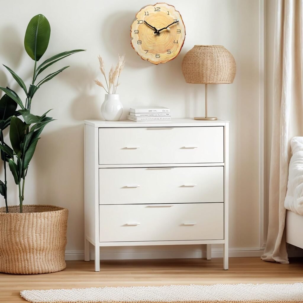 12 inch houten wandklok met jaarringen, stille quartz klok met Arabische cijfers voor woonkamer en slaapkamer