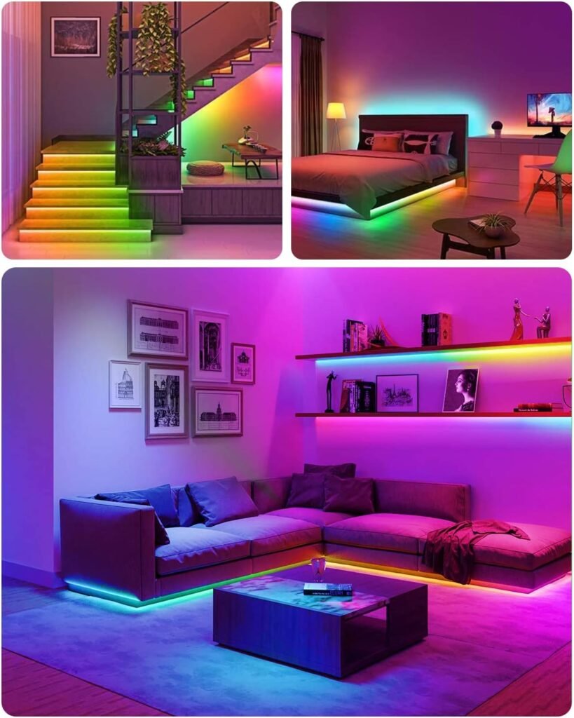 LED strip verlichting 5 meter voor TV achtergrondverlichting met RGB LED en afstandsbediening