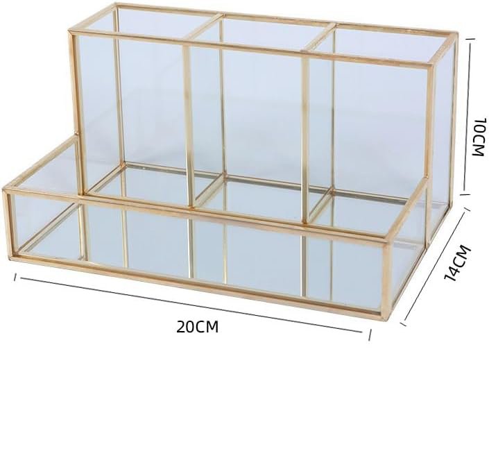 Witte make-up organizer met lades voor cosmetica, beauty accessoires en overzichtelijke opberging van make-up producten