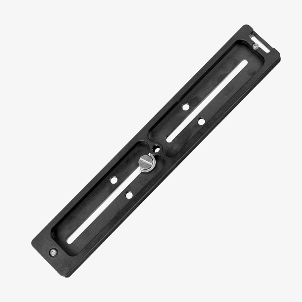 240mm Quick Release Plaat voor Camera Statiefkop met Dubbele Dovetail Sliding Rail en Arca Swiss Compatibiliteit
