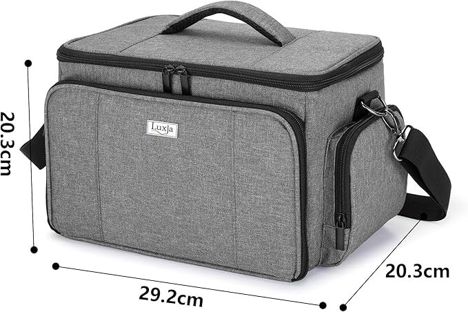 Naaibox met schouderriem voor naaibenodigdheden en draagbare naaidoos organizer