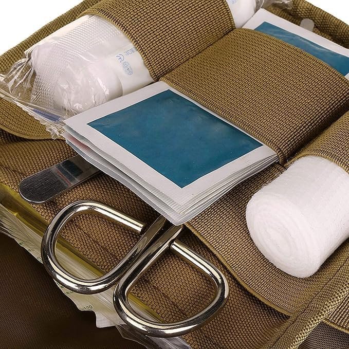 Tactische EHBO tas 1000D nylon molle pouch waterdichte medische opbergtas voor outdoor survival eerste hulp kit voor rugzak camping en wandelen