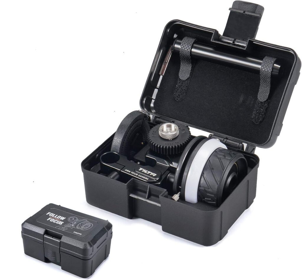 Mini follow focus systeem met lens zoom controller voor DSLR camera's