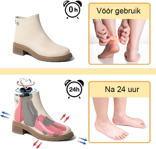 Verstelbare kunststof schoenspanner voor dames en heren met schoenvormer en expander functie, pak van 1 stuk