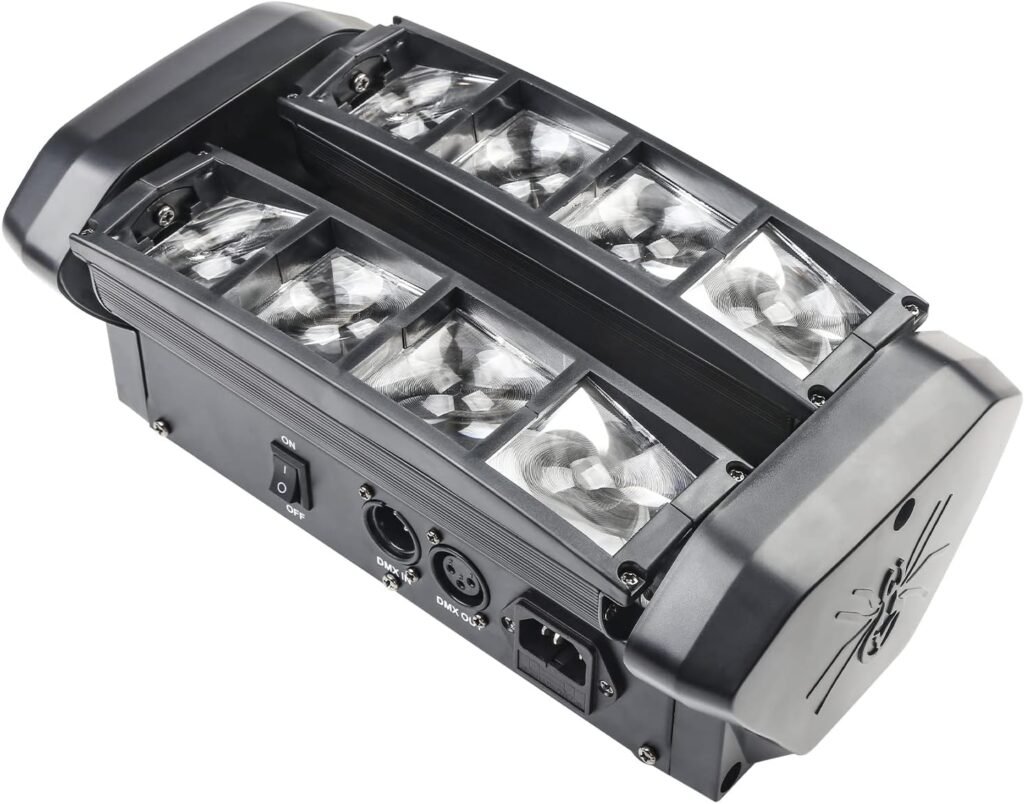 Moving head LED disco licht met RGBW lichteffecten voor feest en DJ gebruik