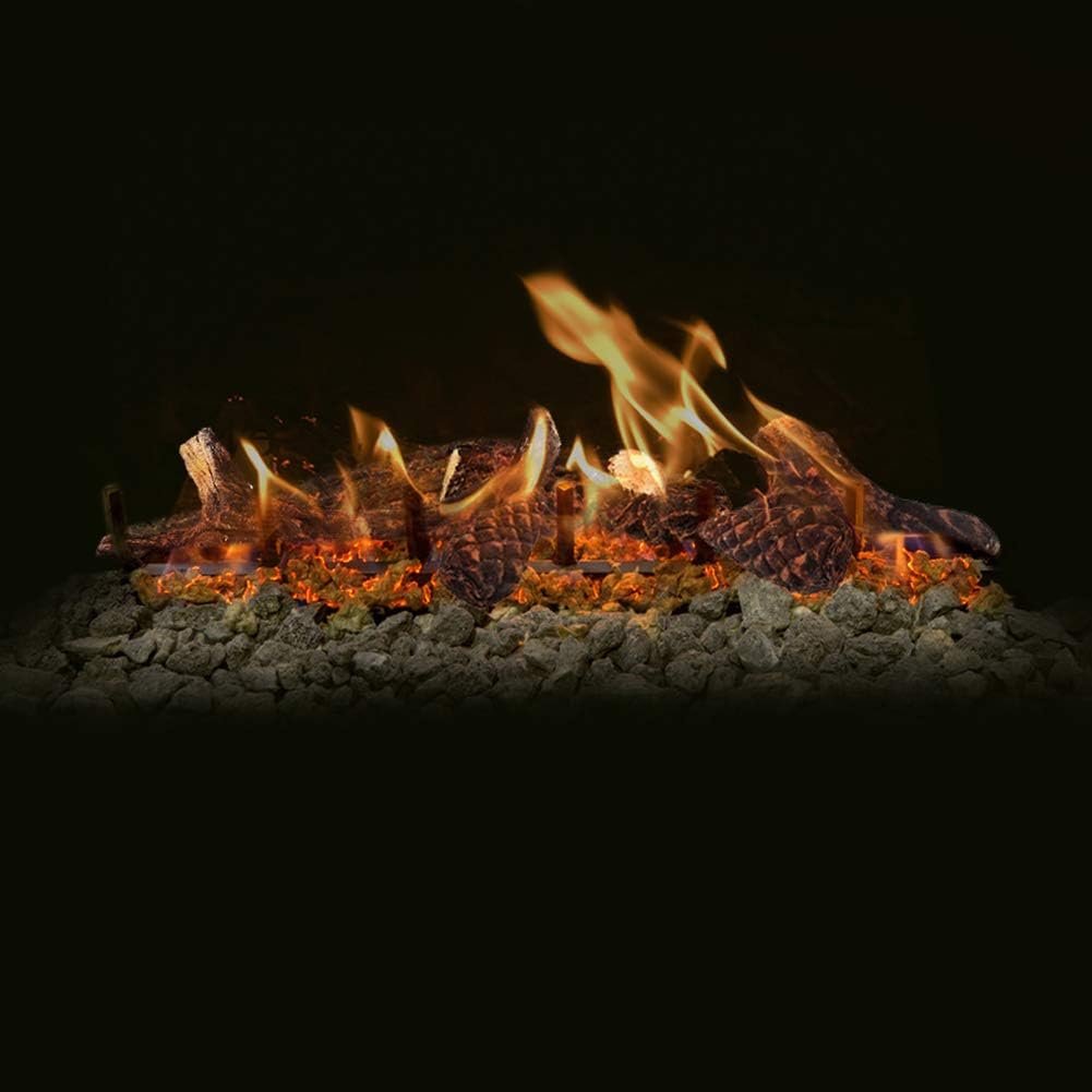 Keramische houtblokken voor gas- en bio-ethanol haard als realistische vuurdecoratie