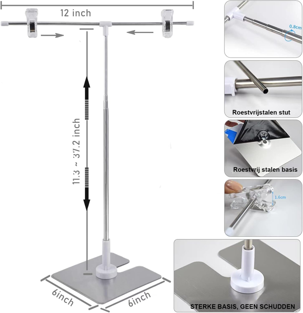 Fotografie achtergrondpapier set 7 stuks met dubbelzijdige tafelachtergronden voor voedsel, sieraden en cosmetica fotografie