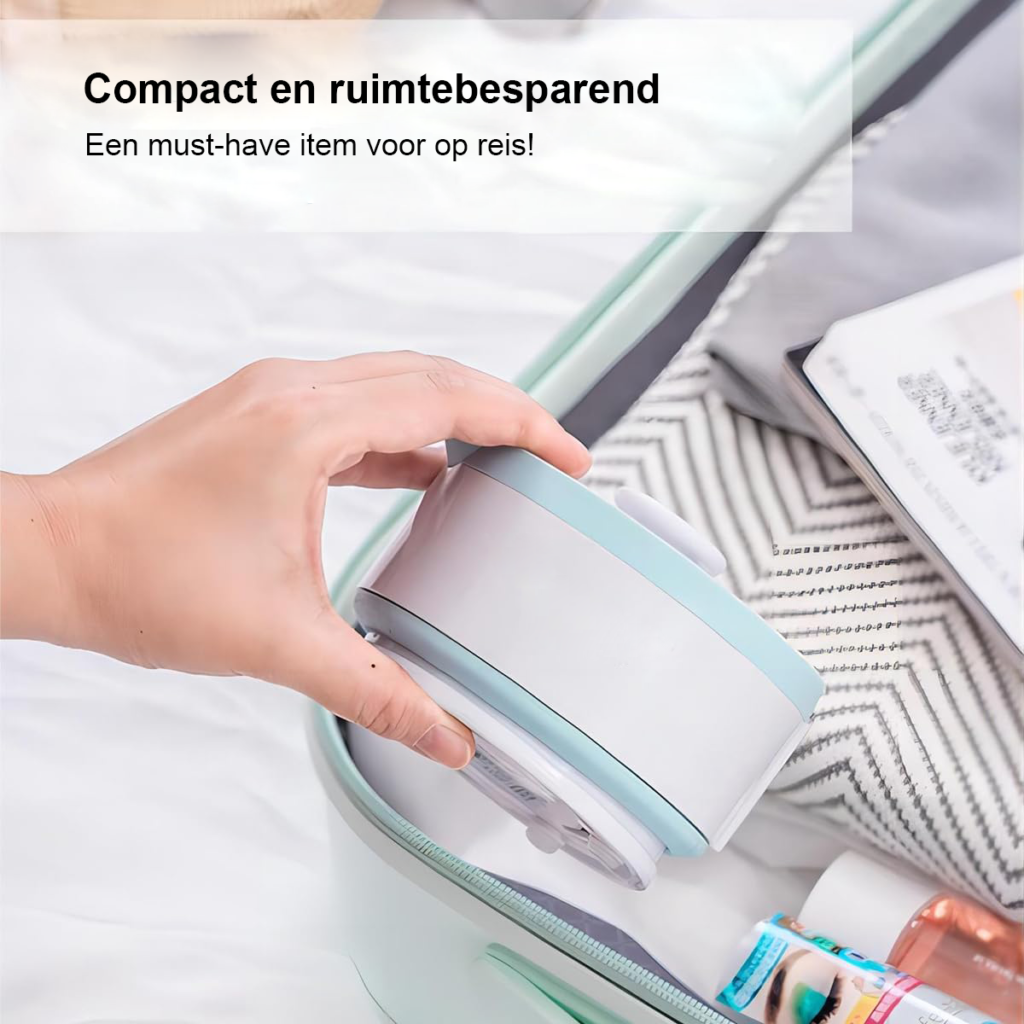 Opvouwbare elektrische waterkoker 0,7L blauw voor camping en reizen met snelle verwarming 1200W