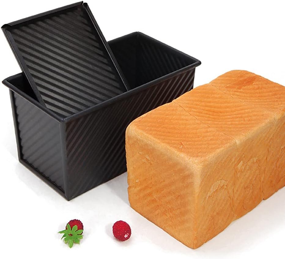 Broodbakvorm Koolstofstaal - Antiaanbak Bakvorm Voor Brood, Toast En Cake - Oven Bakblik Voor Zelfgebakken Brood - 450g Deeg