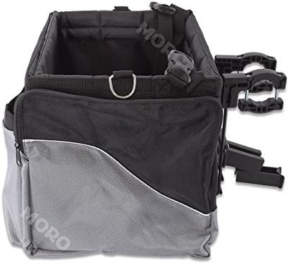 Fietsmand voor huisdieren 35x25x28 cm voor katten en honden, draagbare transportmand met voorop montage voor buitengebruik.