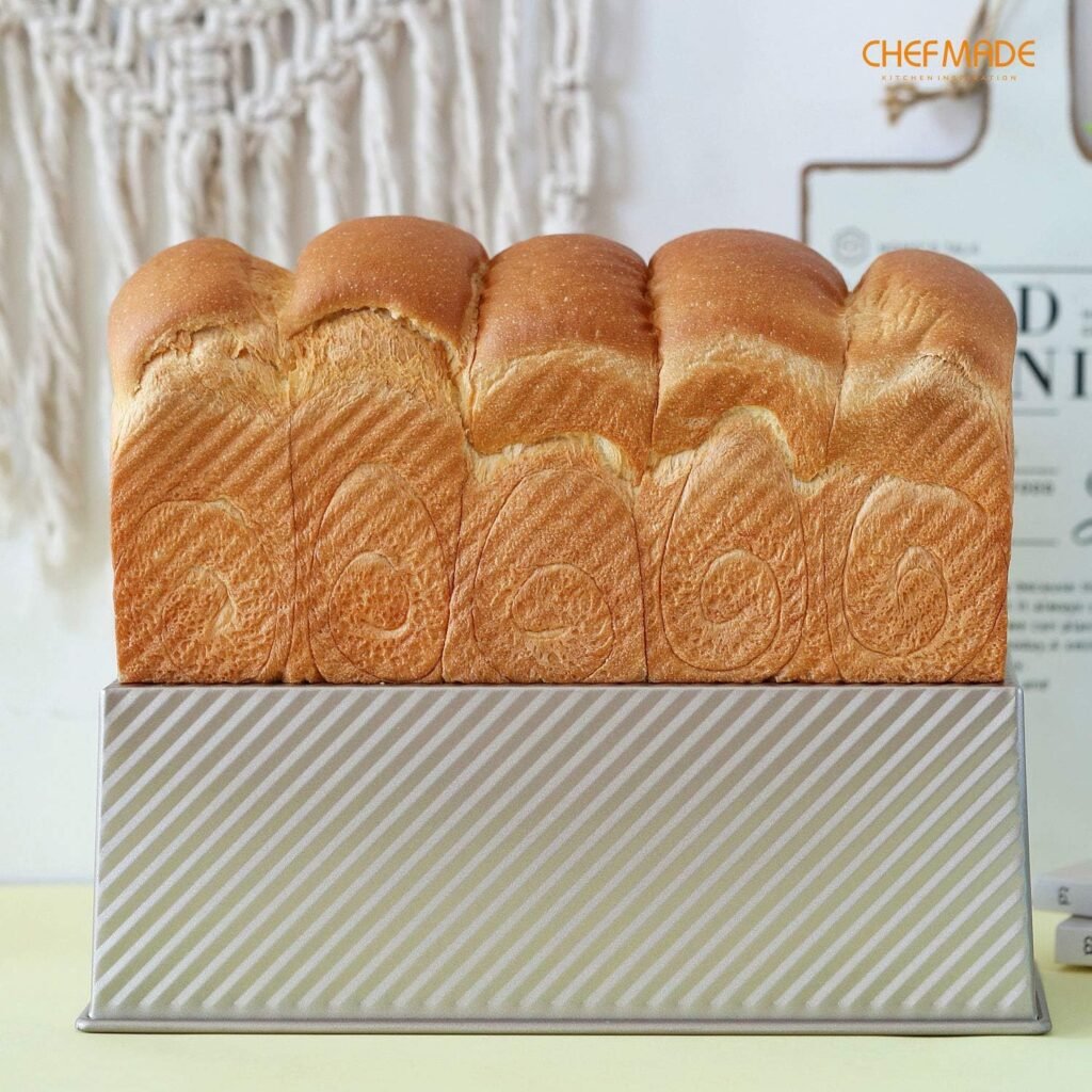 Pullman broodbakvorm met deksel en antiaanbaklaag voor rechthoekig brood en toast uit de oven