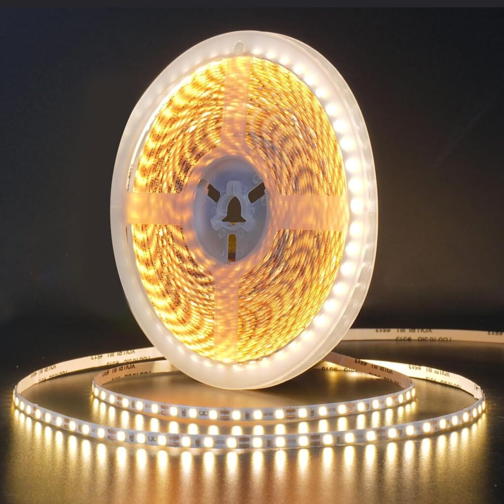 LED strip 10 meter 4000K neutraal wit, zelfklevende flexibele lichtstrip met 120 leds per meter voor slaapkamer, keuken en woonkamer