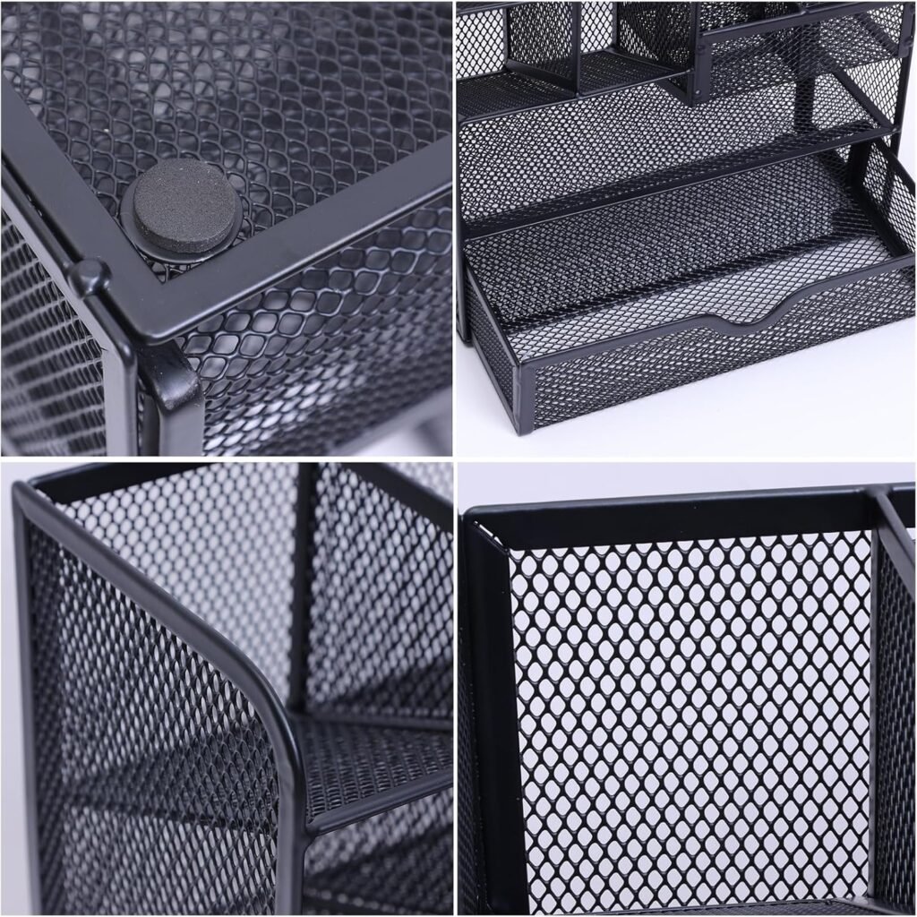 Pennenhouder met lade multifunctionele bureau organizer voor kantoor en school S