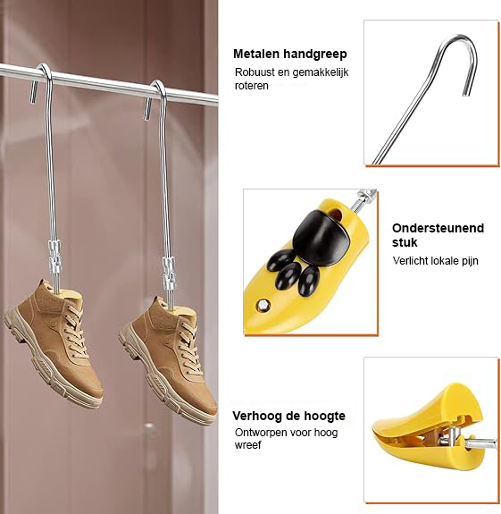 Verstelbare schoenspanners voor laarzen en schoenen, 1 paar voor heren en dames