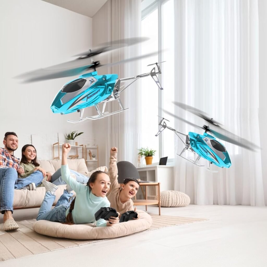 RC helikopter 2.4G afstandsbediening LED licht vaste hoogte éénknops start speelgoed helicopter voor kinderen en volwassenen groen