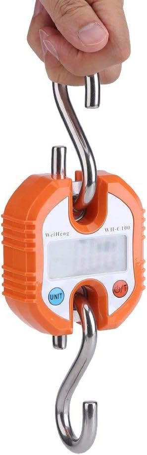 Digitale bagageweegschaal met LCD display voor koffers tot 150 kg en draagbaar compact ontwerp