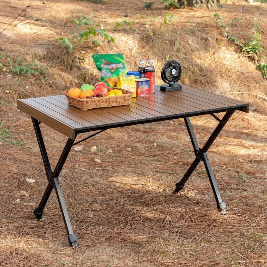 Opvouwbare aluminium campingtafel 108x71 cm voor tuin, camping en picknick